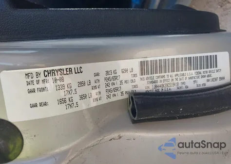 2009 Jeep Commander Sport из США, поврежденный, VIN 1J8HH48K29C519418